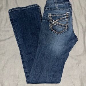 Ariat Women's Dark Blue Boot Cut Jeans